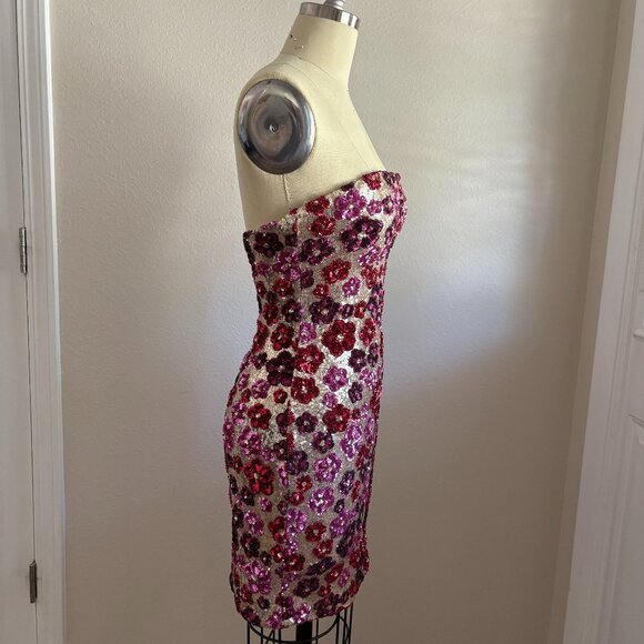 B. Darlin NWT Sequin Homecoming Prom Cocktail Formal - Picture 2 of 5